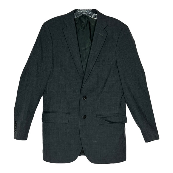 Lands' End Suits & Blazers Lands End Wool Blazer Jacket Gray Two
